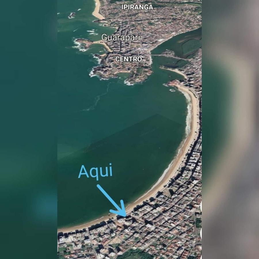 Apt Encantador Praia Do Morro 20 Metros Da Praia. Apartment Guarapari Luaran gambar