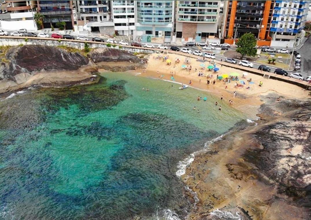 Apt Encantador Praia Do Morro 20 Metros Da Praia. Apartment Guarapari Luaran gambar