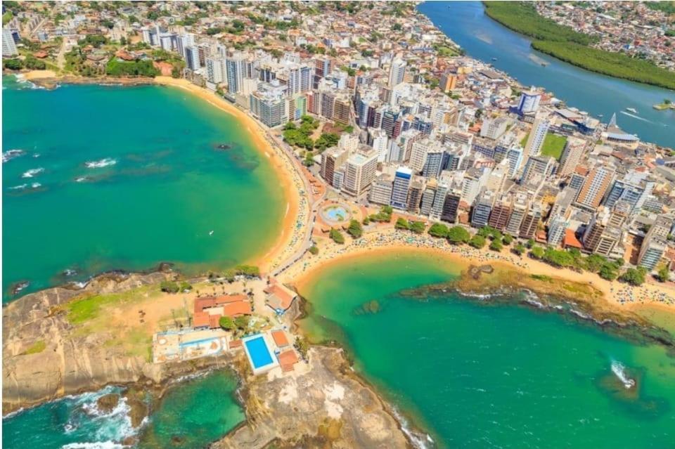 Apt Encantador Praia Do Morro 20 Metros Da Praia. Apartment Guarapari Luaran gambar