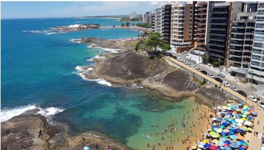 Apt Encantador Praia Do Morro 20 Metros Da Praia. Apartment Guarapari Luaran gambar